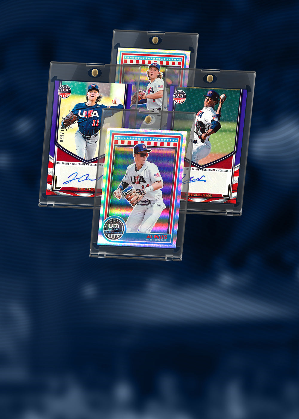 Panini Stars and Stripes baseball cards