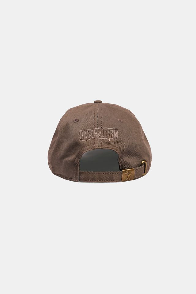 USA x Baseballism Badge Relaxed Fit Cap - Grey