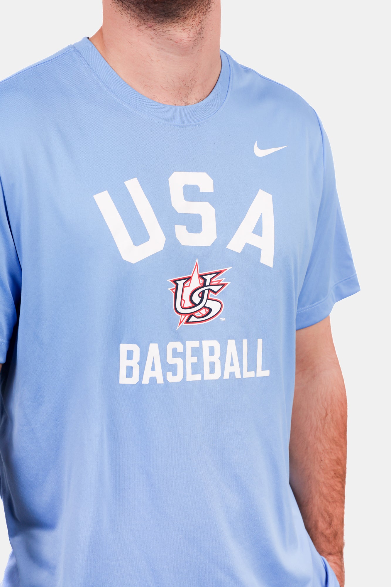 Light Blue Elevate Legend Tee