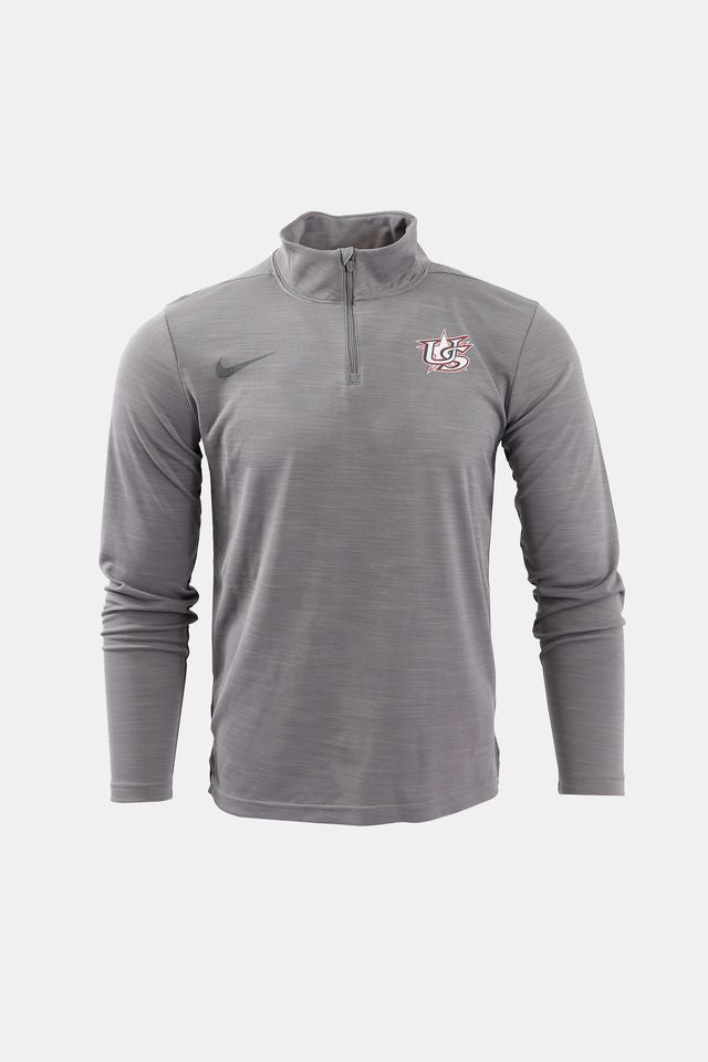 Grey Intensity 1/4 Zip Top