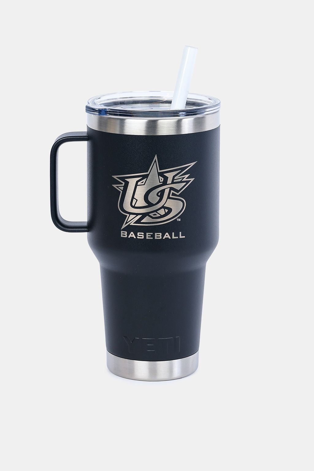 Yeti Black Rambler 35oz Mug With Straw Lid