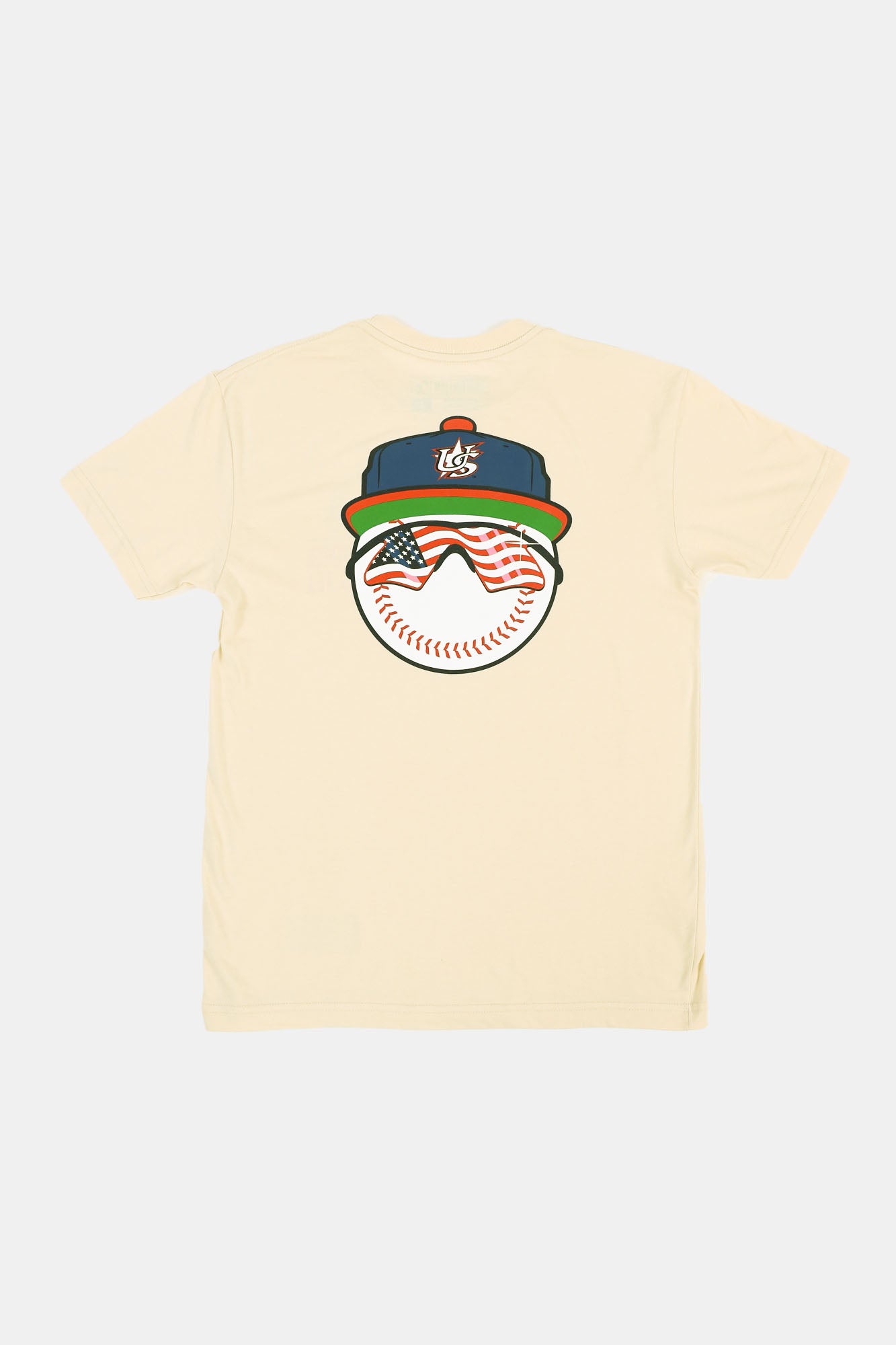 USA x Baseballism Yuvi Happy Place Tee