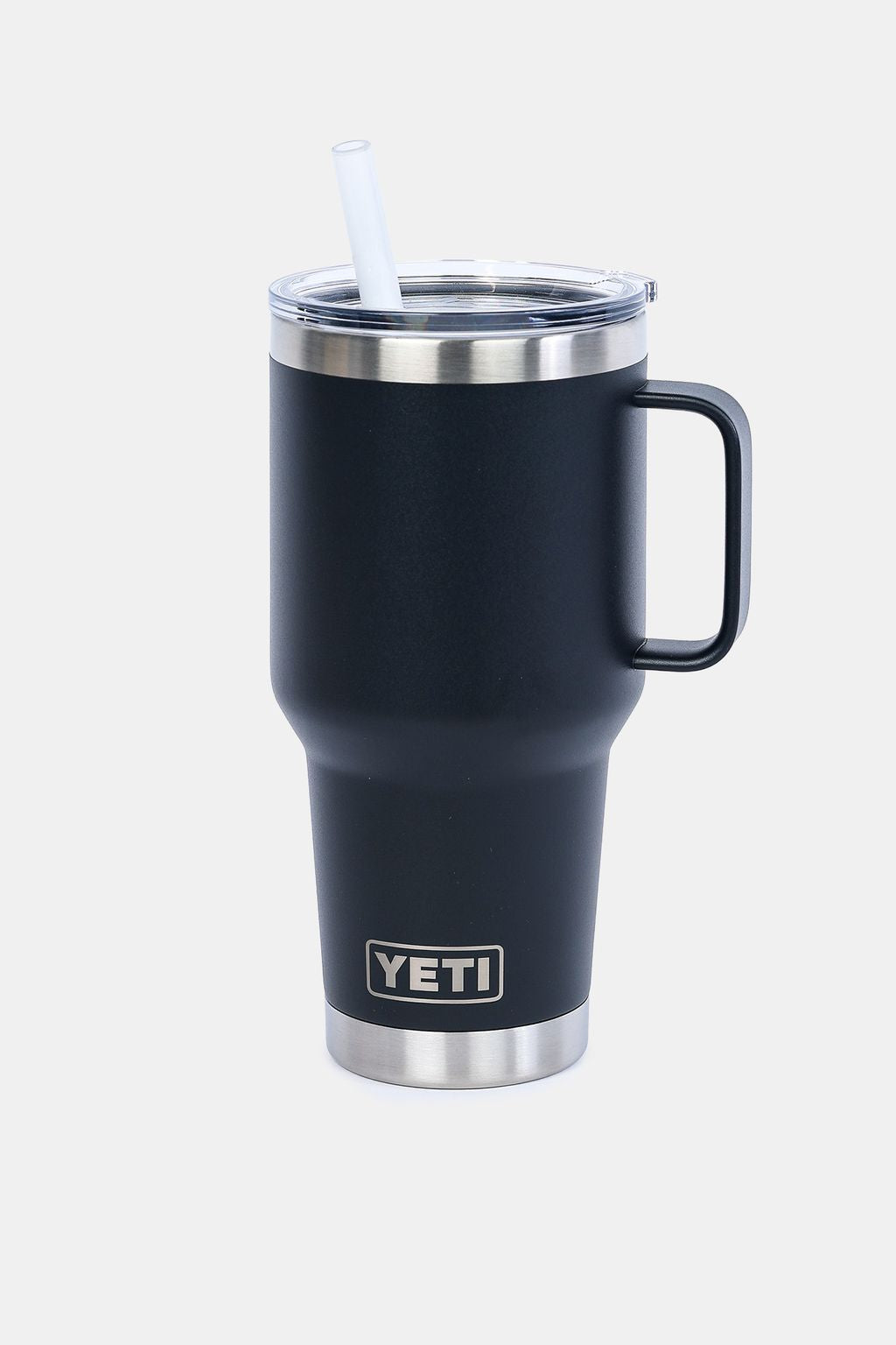 Yeti Black Rambler 35oz Mug With Straw Lid
