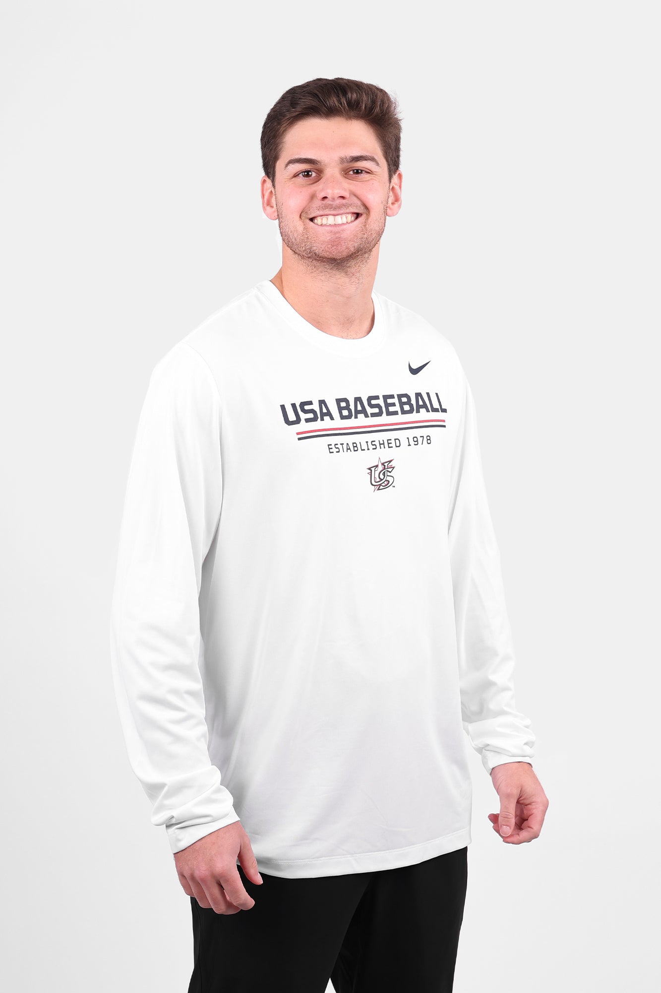 White Prime Long Sleeve Legend Tee