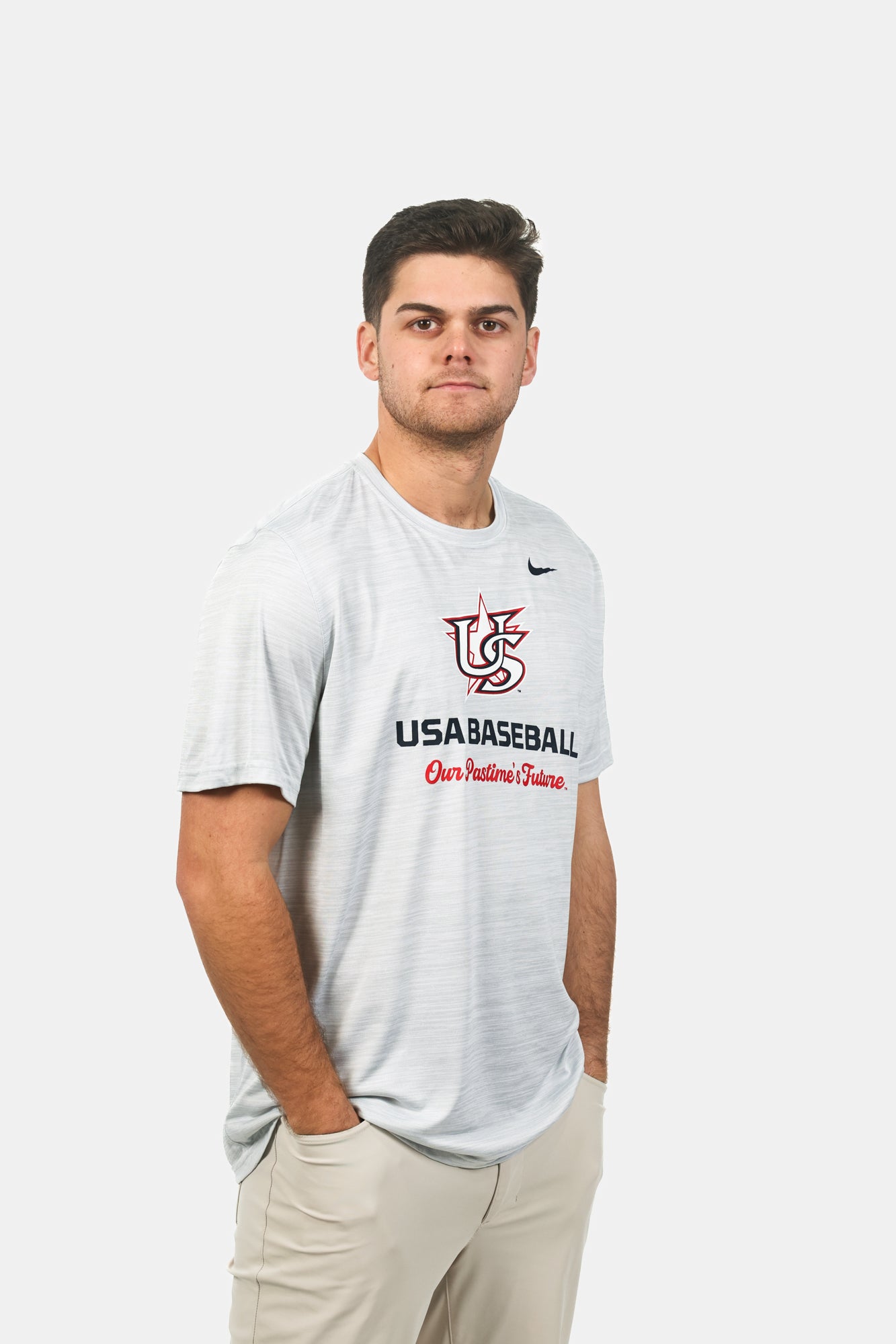 White Varsity Velocity Legend Tee