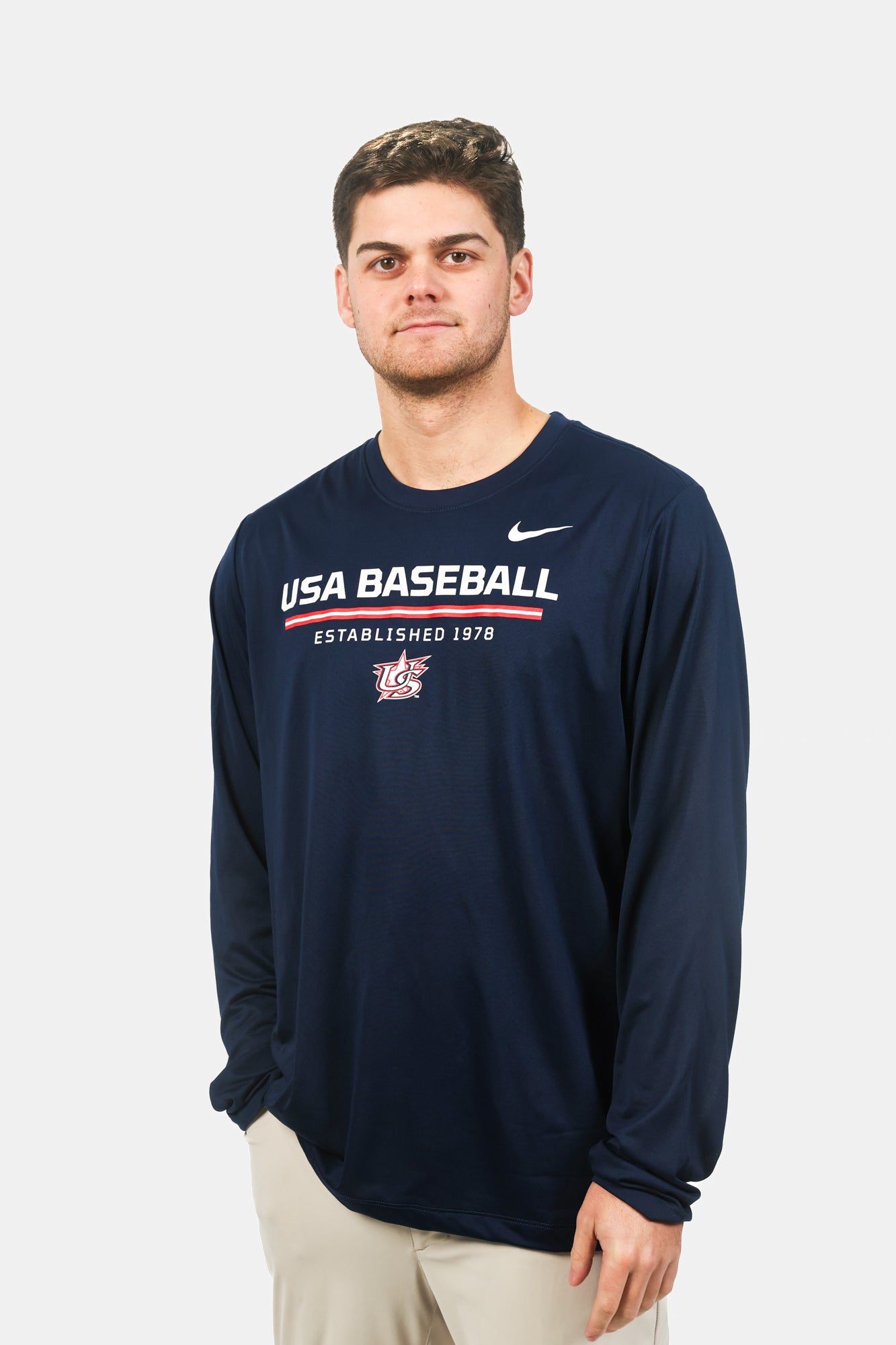 Navy Prime Long Sleeve Legend Tee