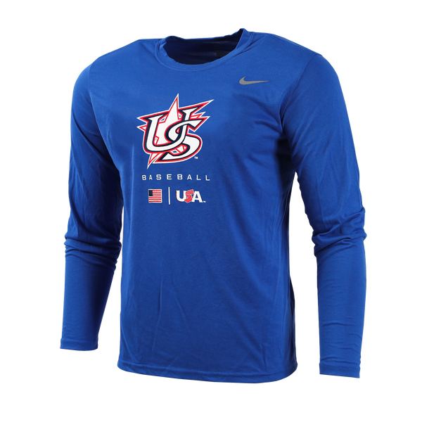 Long sleeve shirt under top baseball jersey