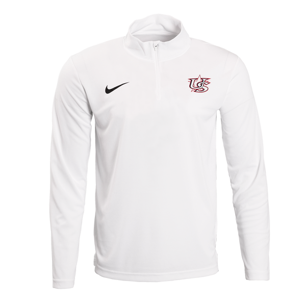 Nike white 2024 quarter zip