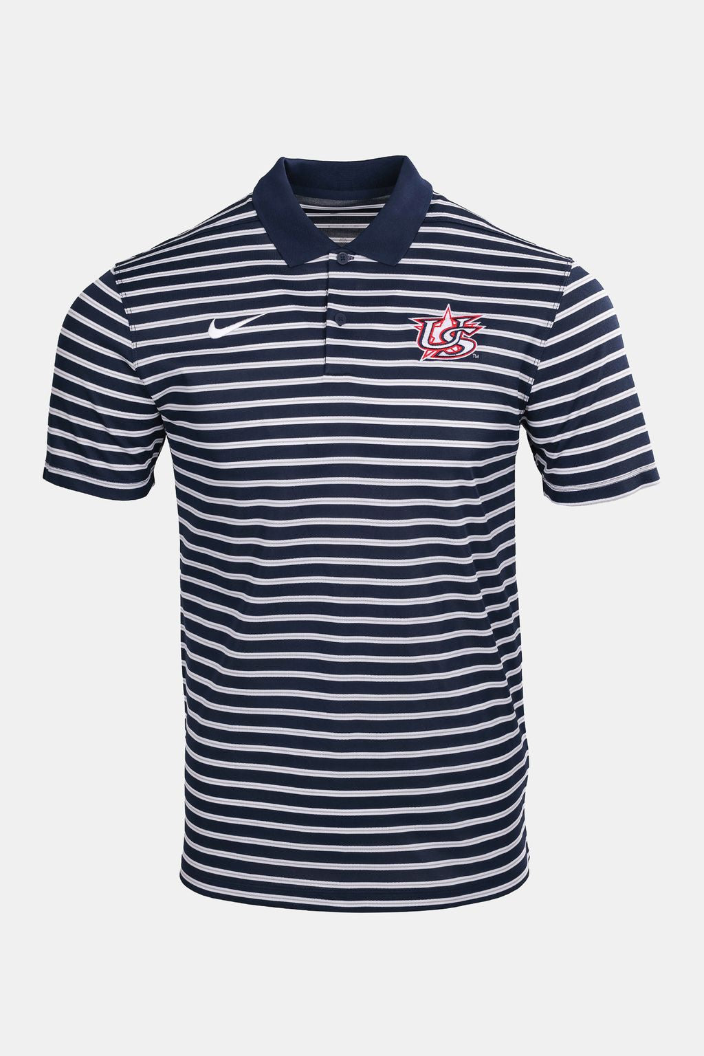 Navy Victory Stripe Polo