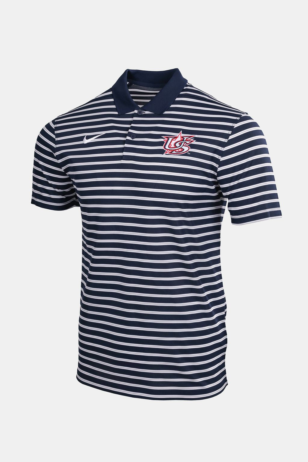 Navy Victory Stripe Polo
