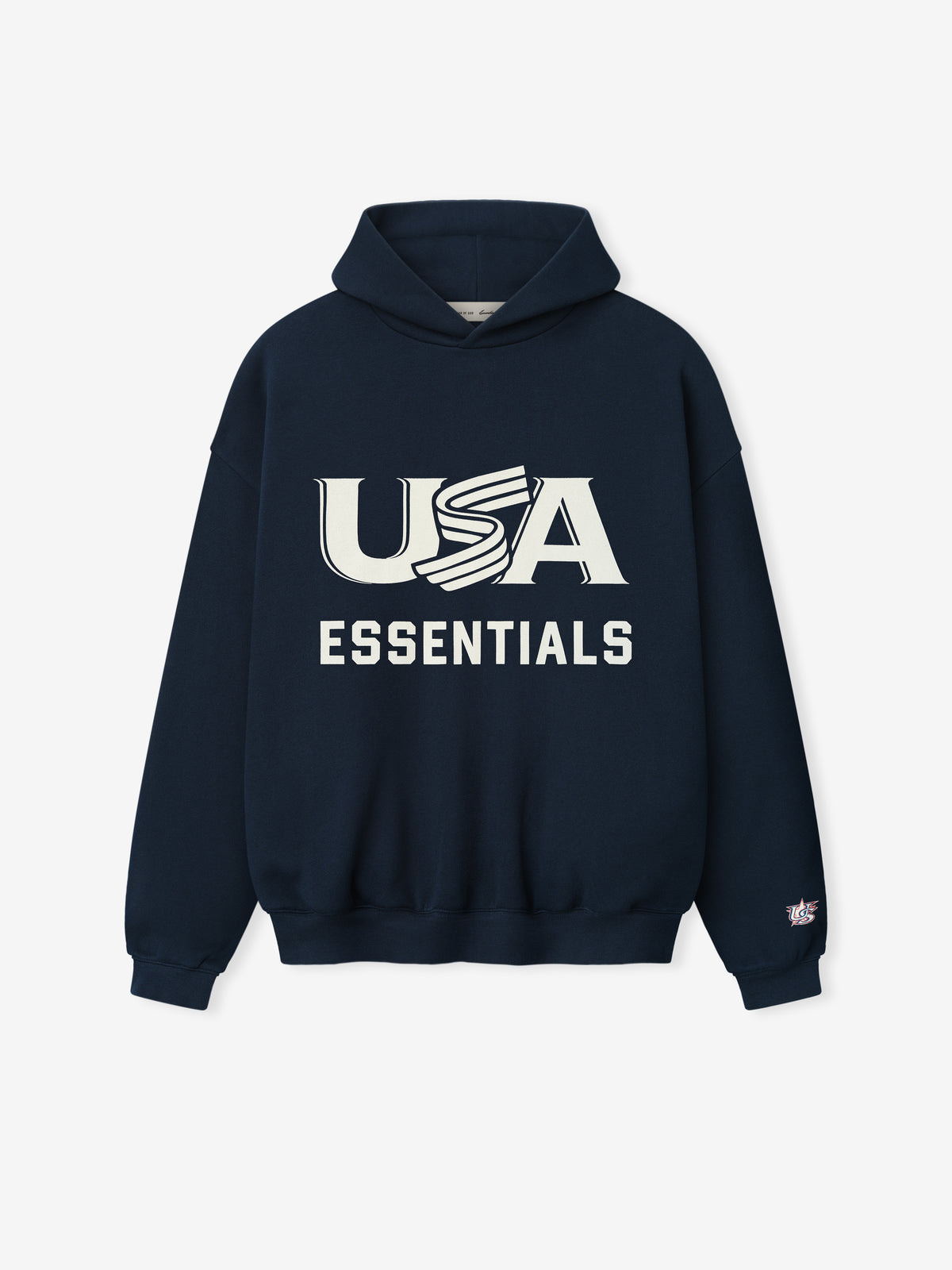 USA Baseball x Fear of God Essentials Sport Hoodie Dark Sapphire