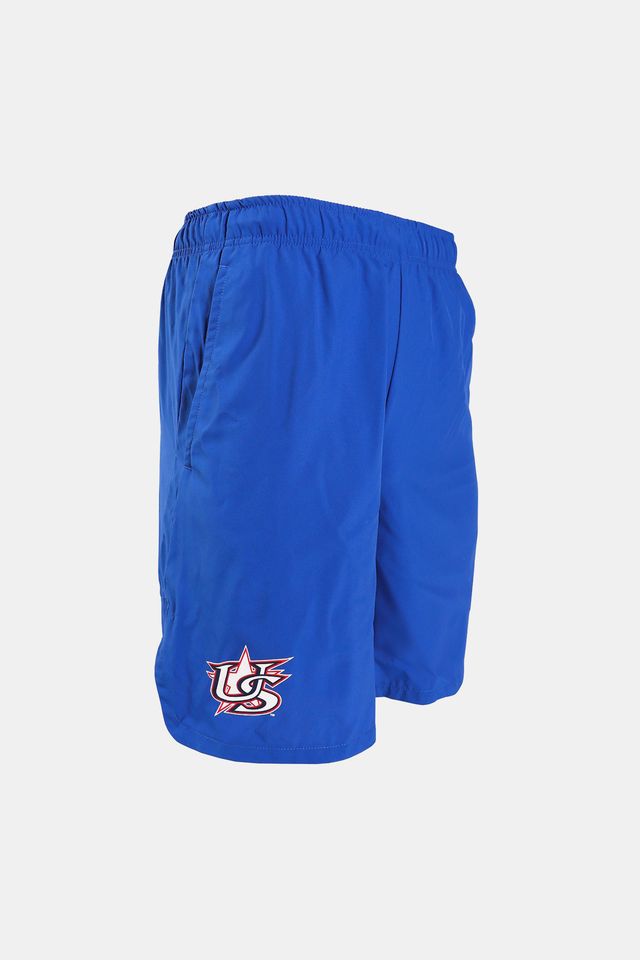 Nike Royal Blue Woven Training Shorts With Pockets