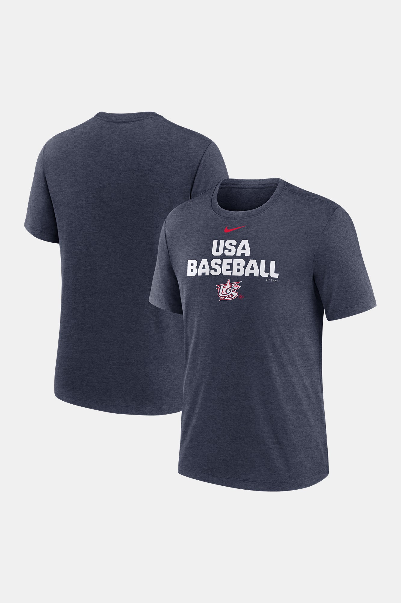 USA Baseball 2026 World Baseball Classic Stacked Tri-Blend T-Shirt