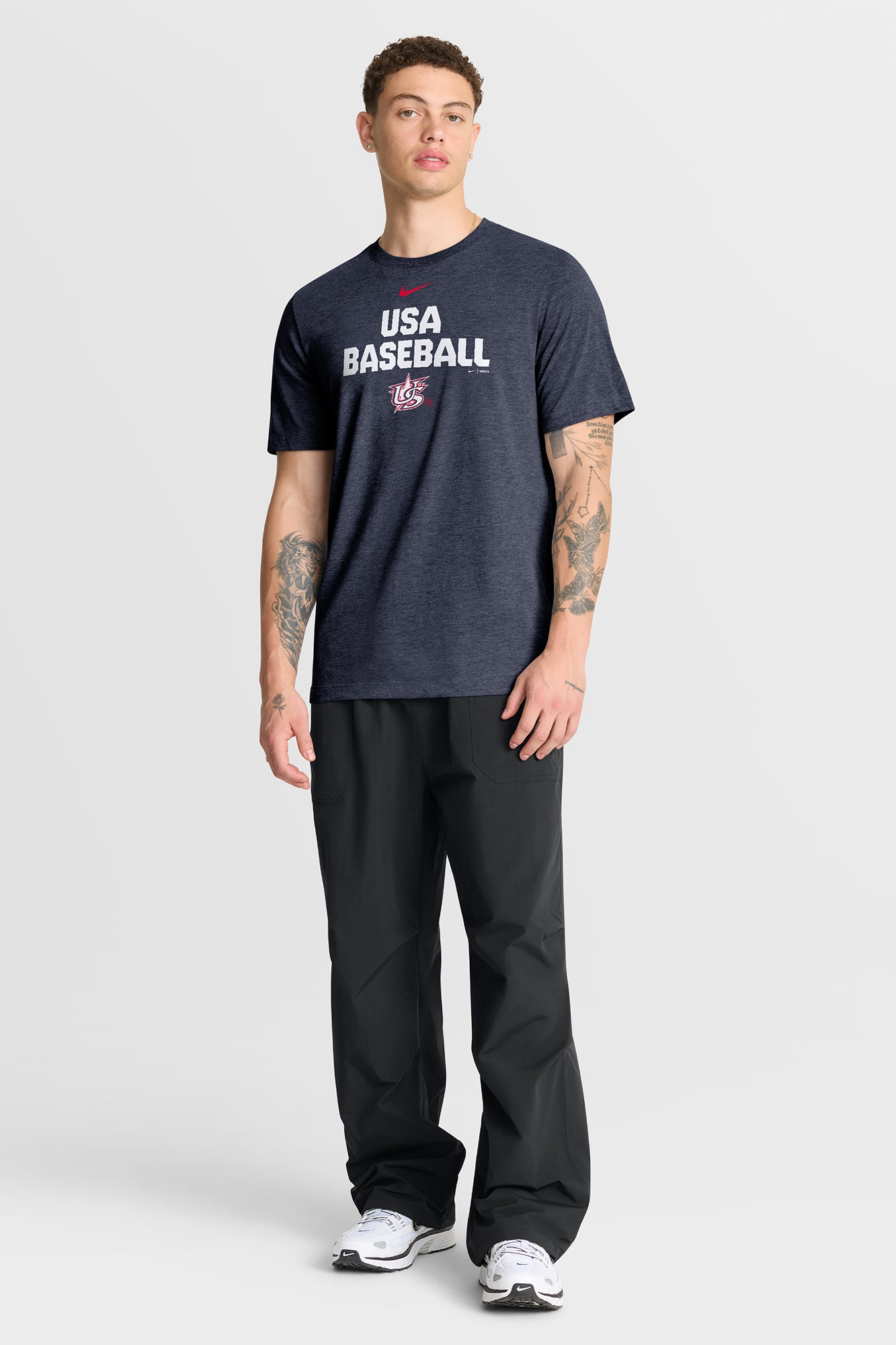 USA Baseball 2026 World Baseball Classic Stacked Tri-Blend T-Shirt