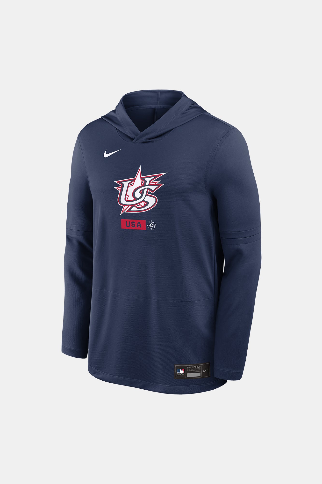 USA Baseball 2026 World Baseball Classic Level Up Dri-FIT Long Sleeve Hoodie T-Shirt