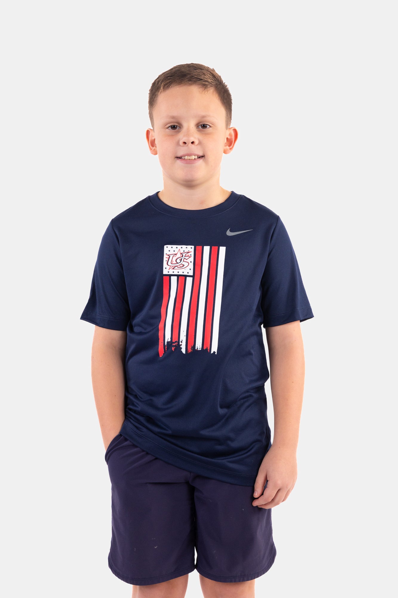 Youth Navy Freedom Legend Tee