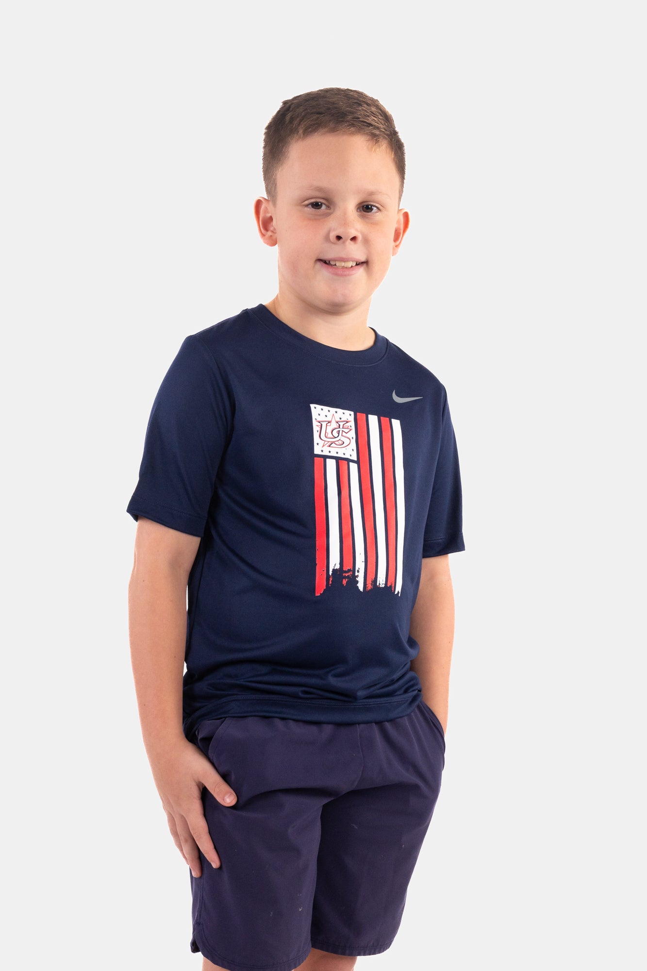 Youth Navy Freedom Legend Tee