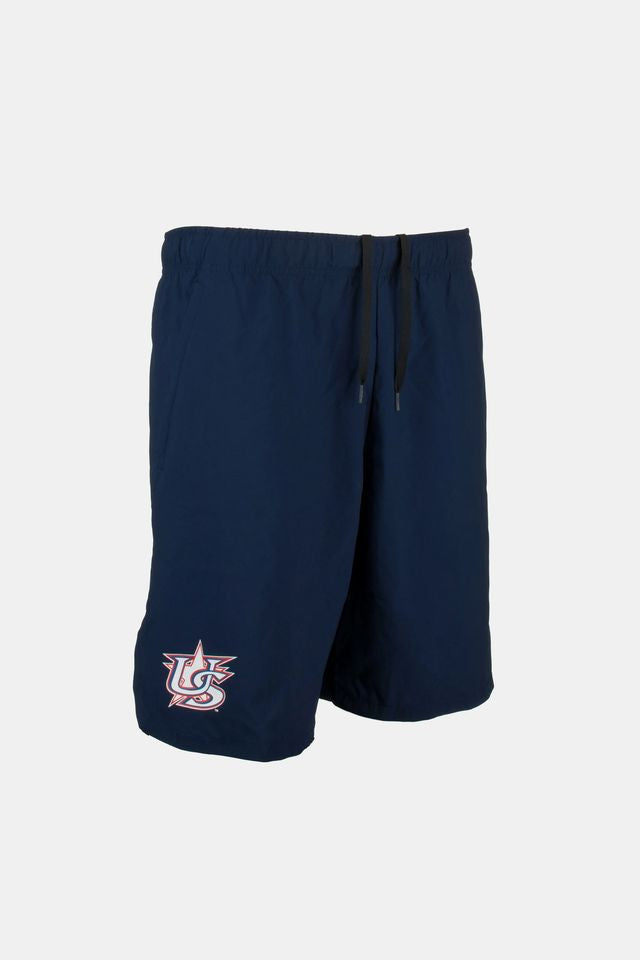 Nike Navy Woven Training Shorts With Pockets