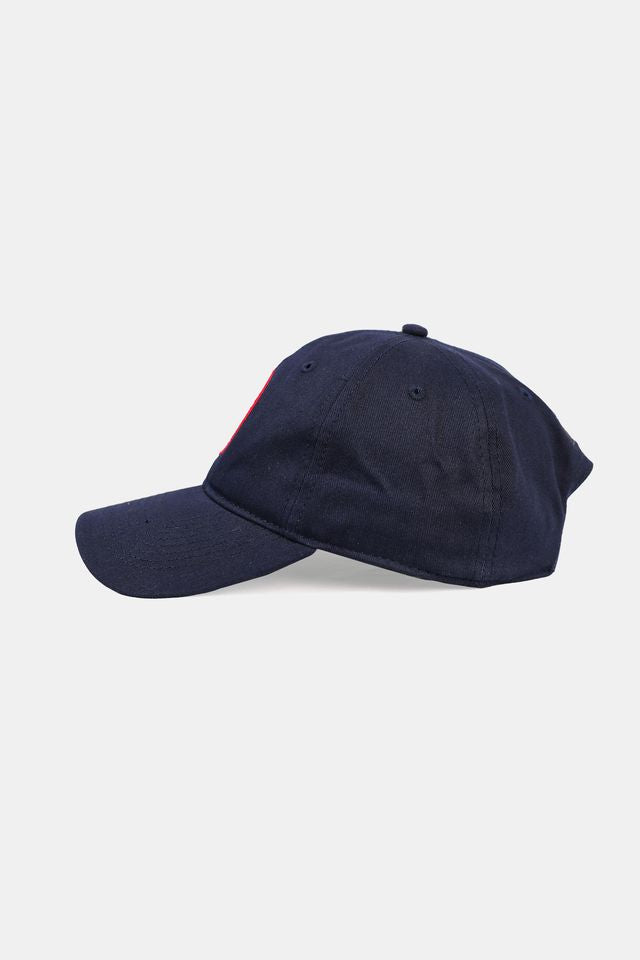 USA x Baseballism Badge Relaxed Fit Cap - Navy