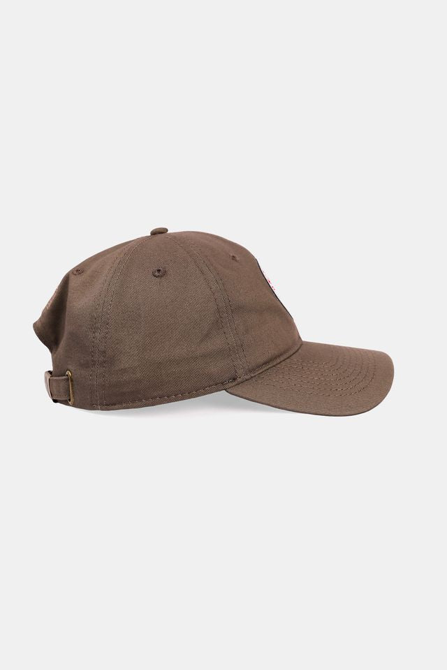 USA x Baseballism Badge Relaxed Fit Cap - Grey