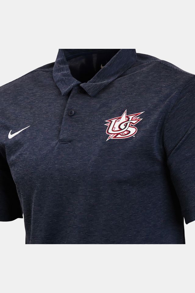 Navy Heather Polo