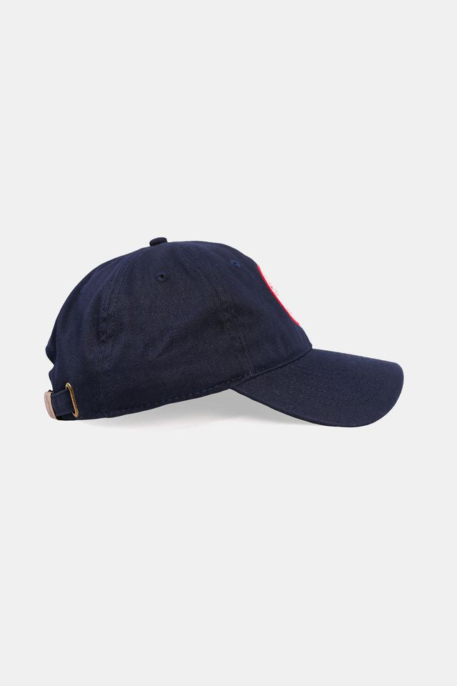 USA x Baseballism Badge Relaxed Fit Cap - Navy
