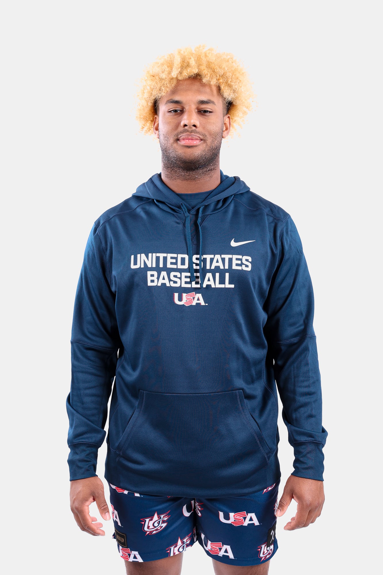 nike foundation hoodie navy