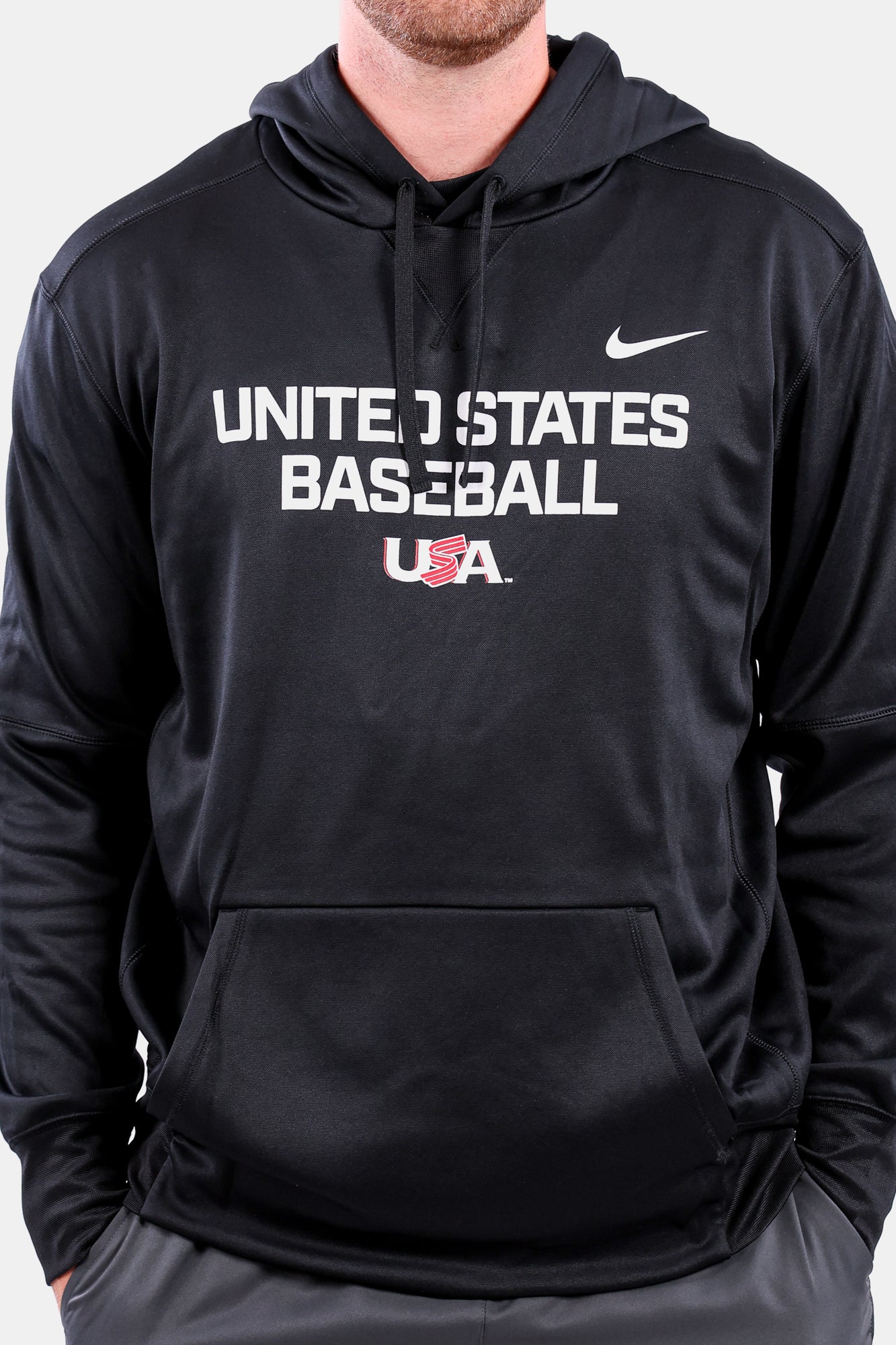 nike foundation hoodie black