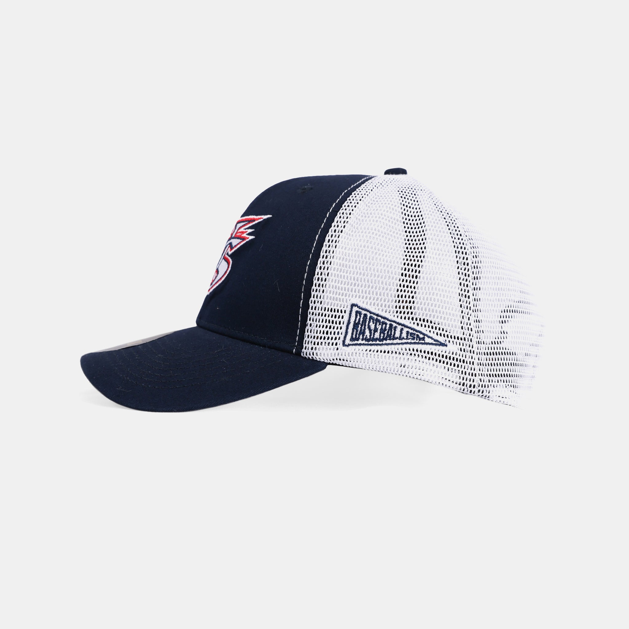 USA x Baseballism Star Logo Trucker - Navy