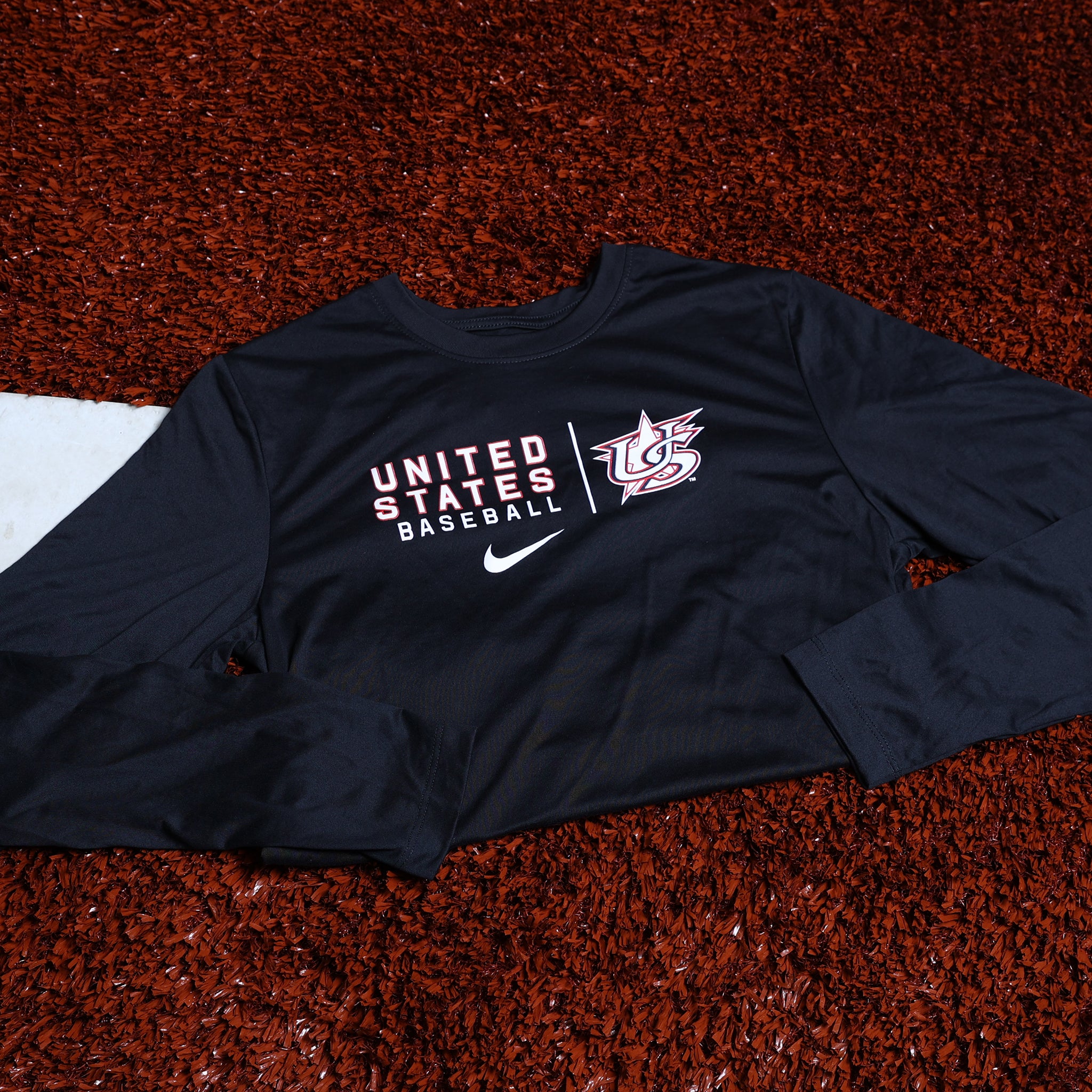 Black Fundamental Long Sleeve Legend Tee