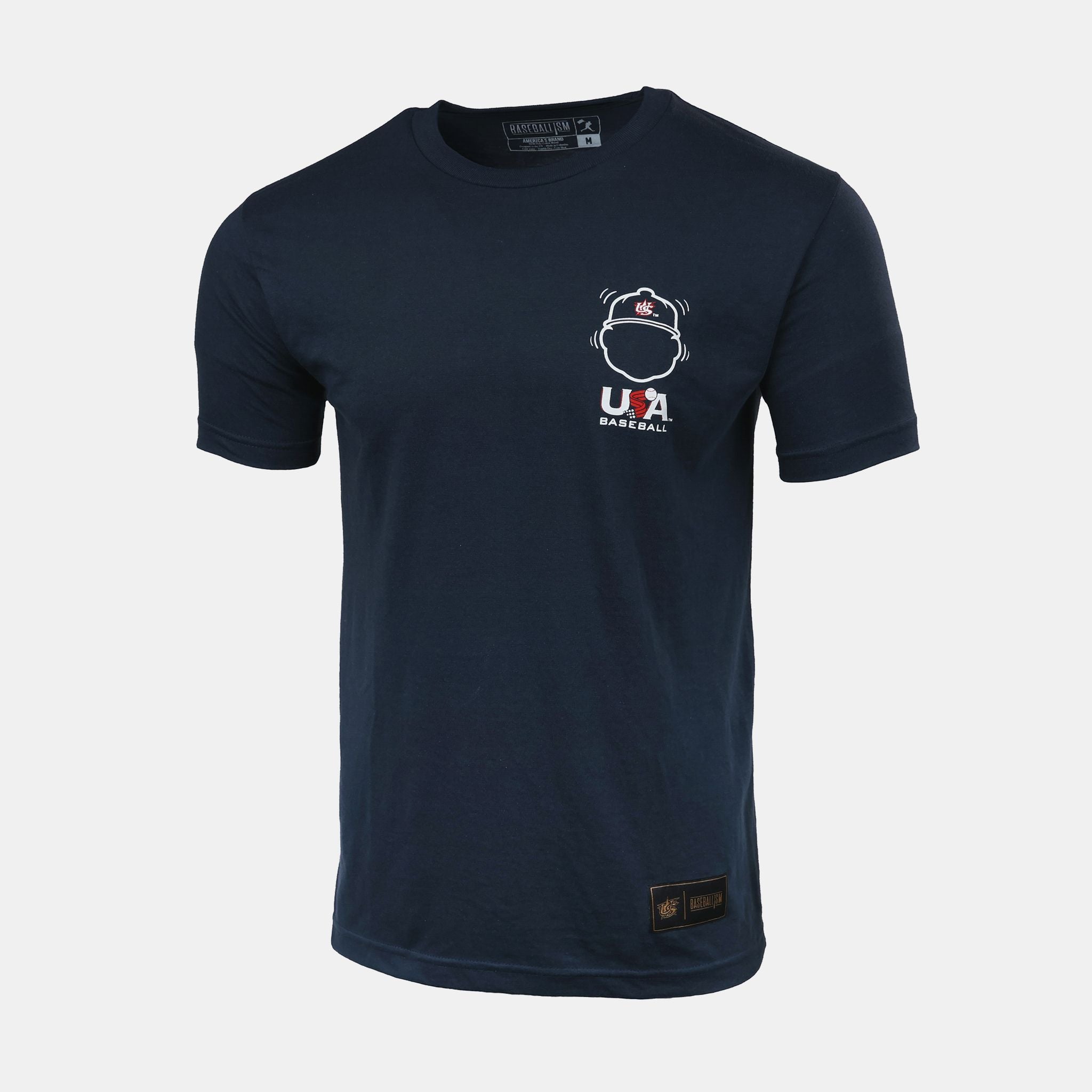 邦楽 The believable media is around us USA x Baseballism Bobblehead Night Tee