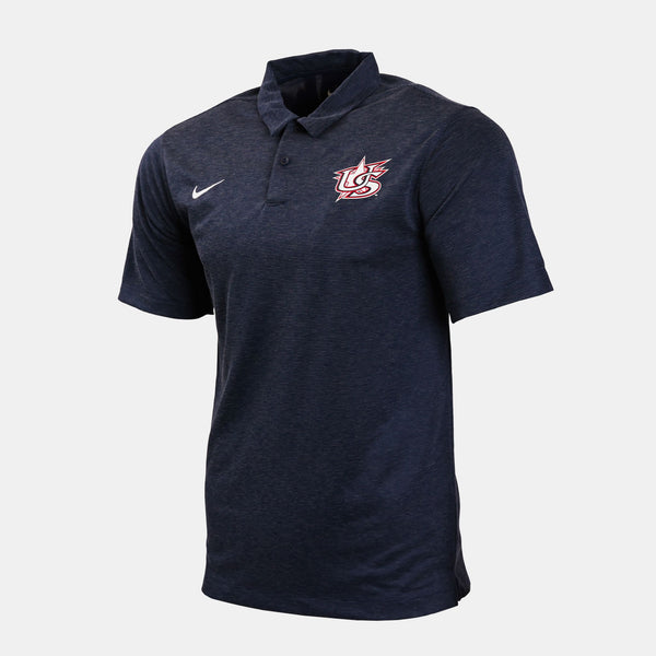Navy Heather Polo