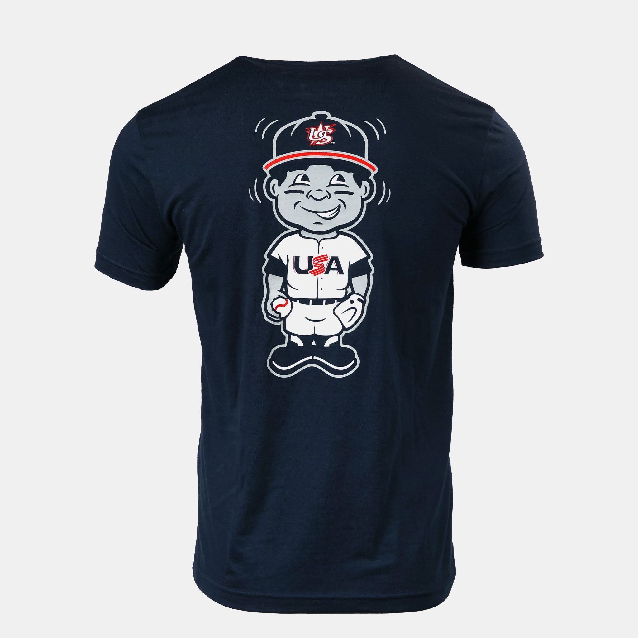 邦楽 The believable media is around us USA x Baseballism Bobblehead Night Tee