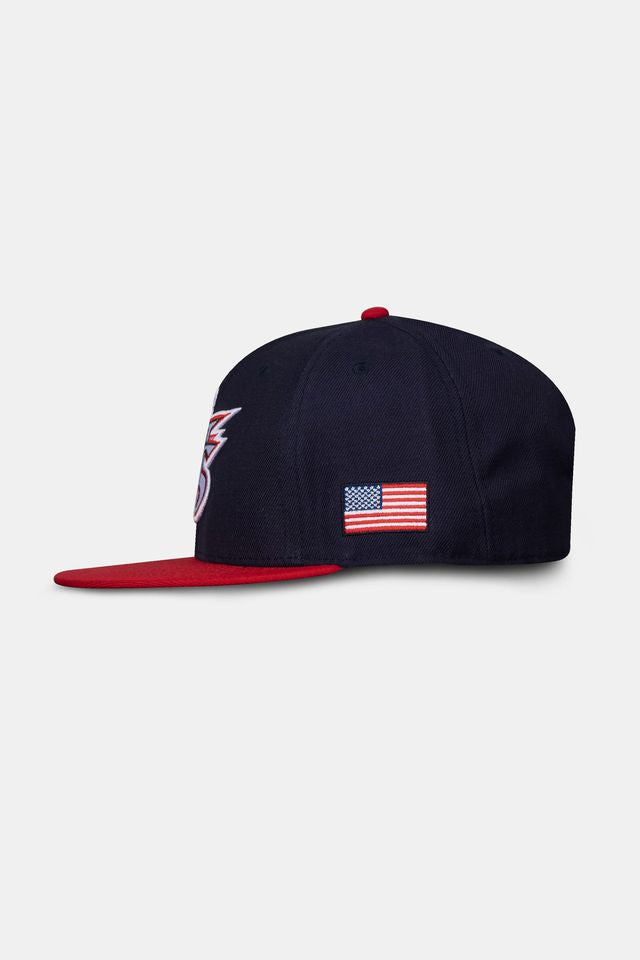 USA x Baseballism Logo Cap - Navy