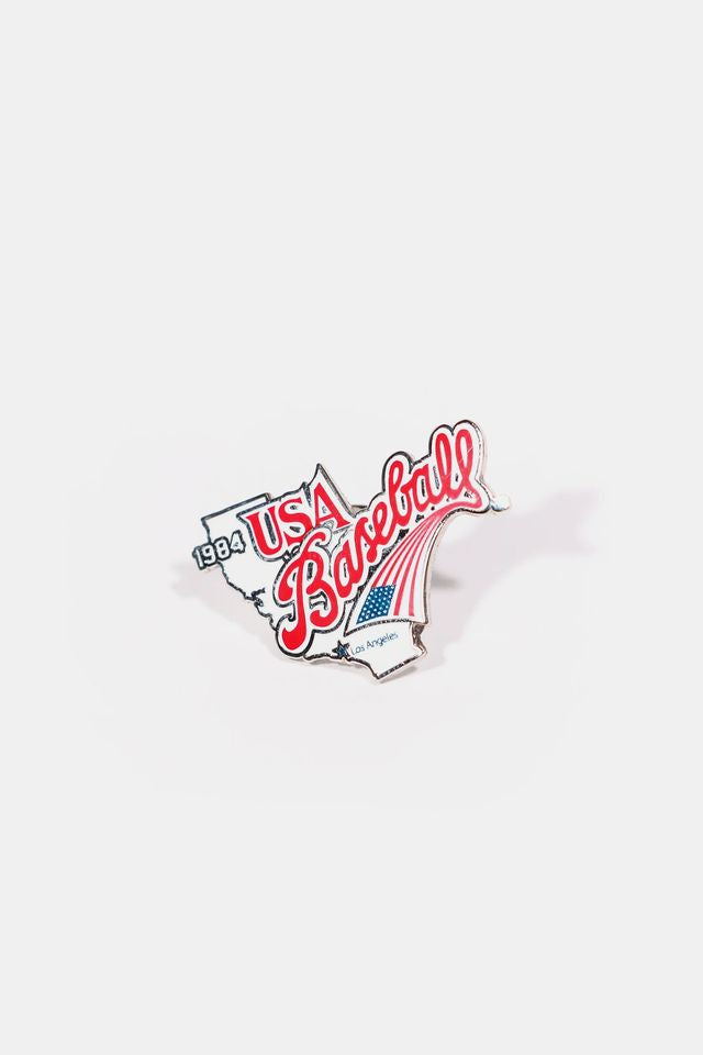 1984 LA Retro Lapel Pin