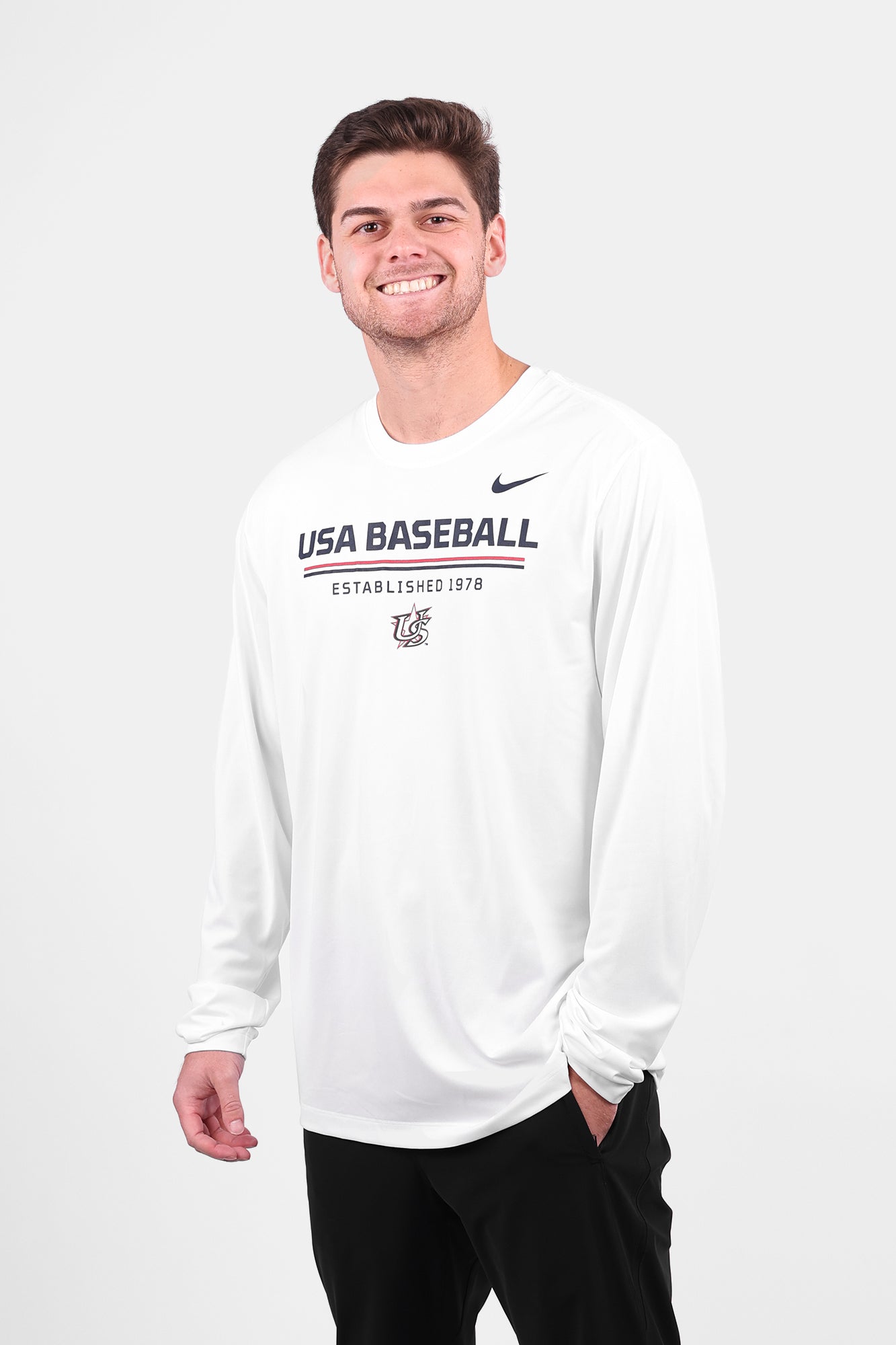 White Prime Long Sleeve Legend Tee