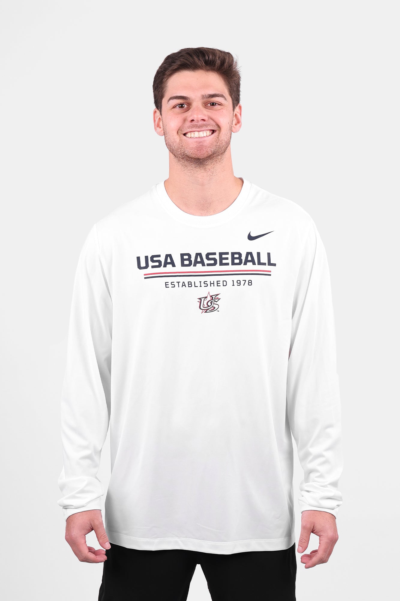 White Prime Long Sleeve Legend Tee