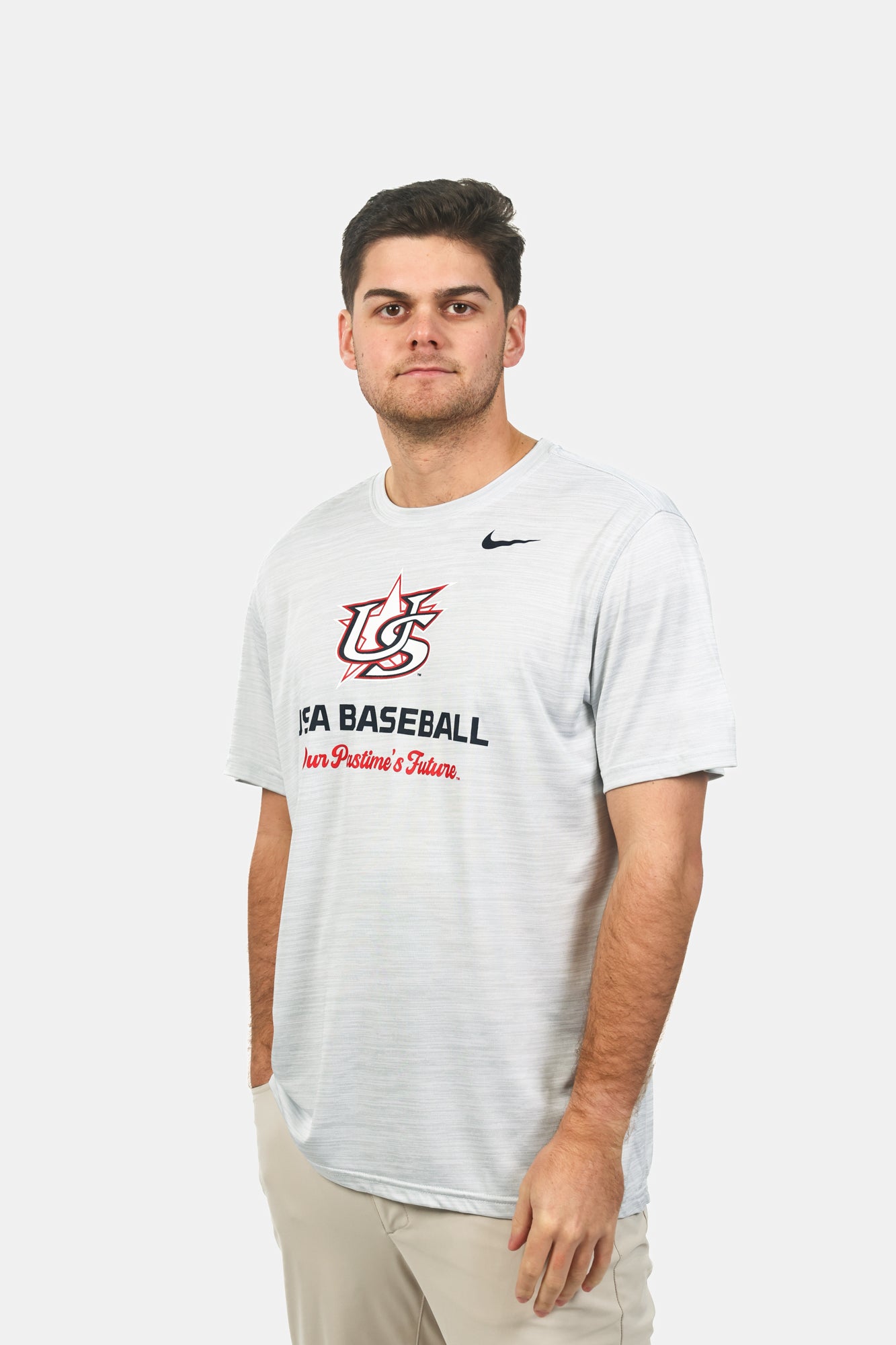 White Varsity Velocity Legend Tee