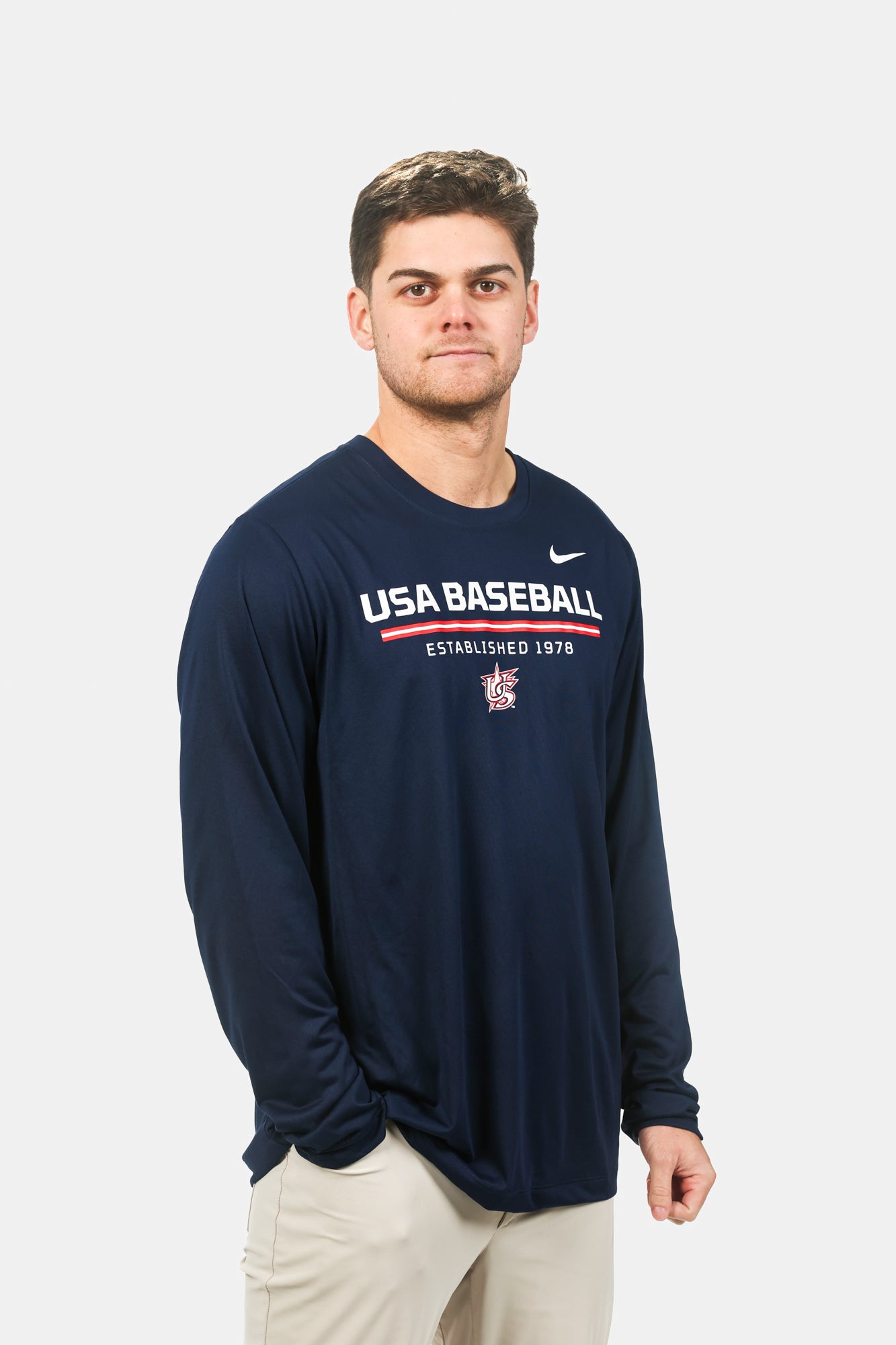 Navy Prime Long Sleeve Legend Tee