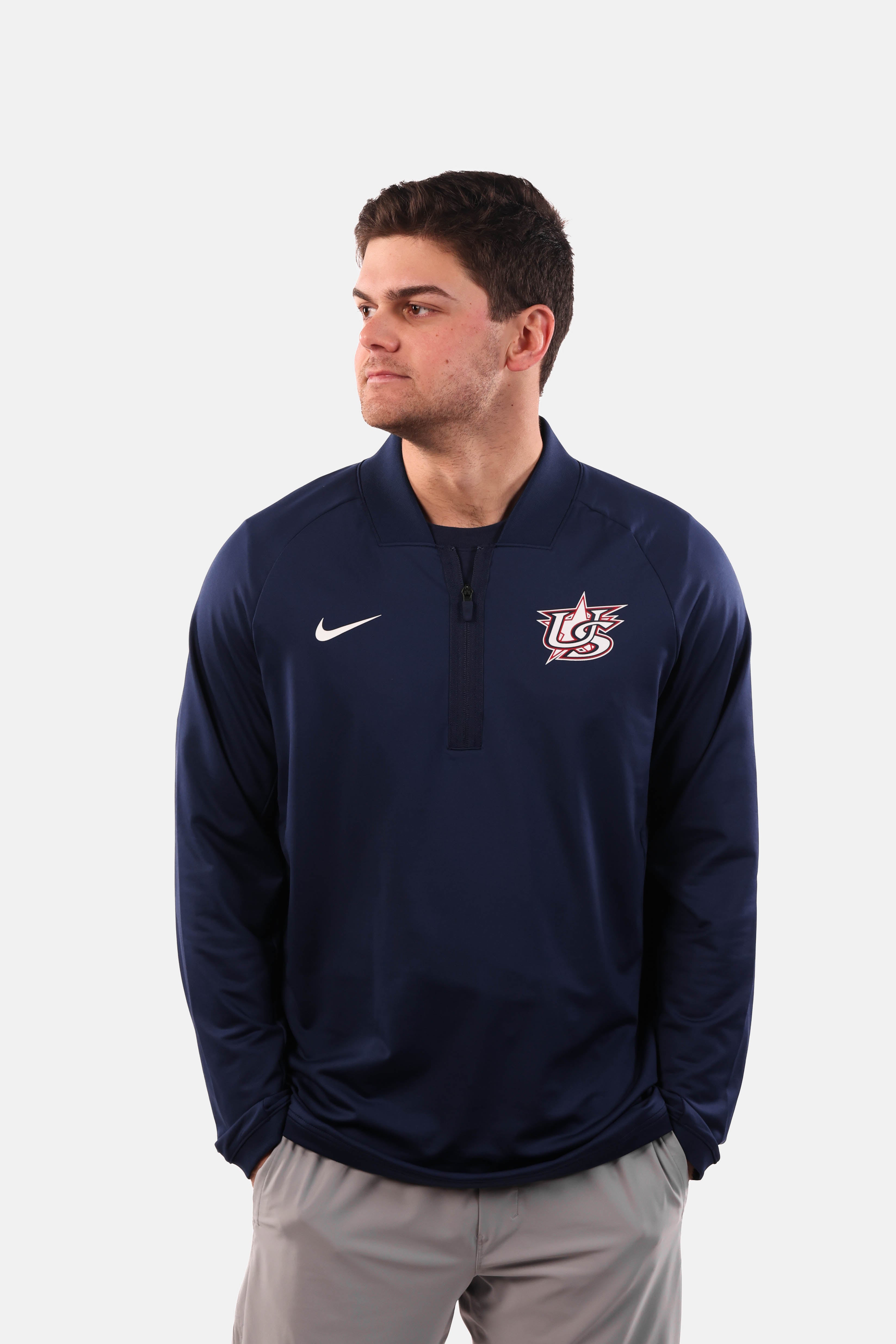 USA Baseball 2026 World Baseball Classic Victory Dri-FIT Half-Zip Pullover