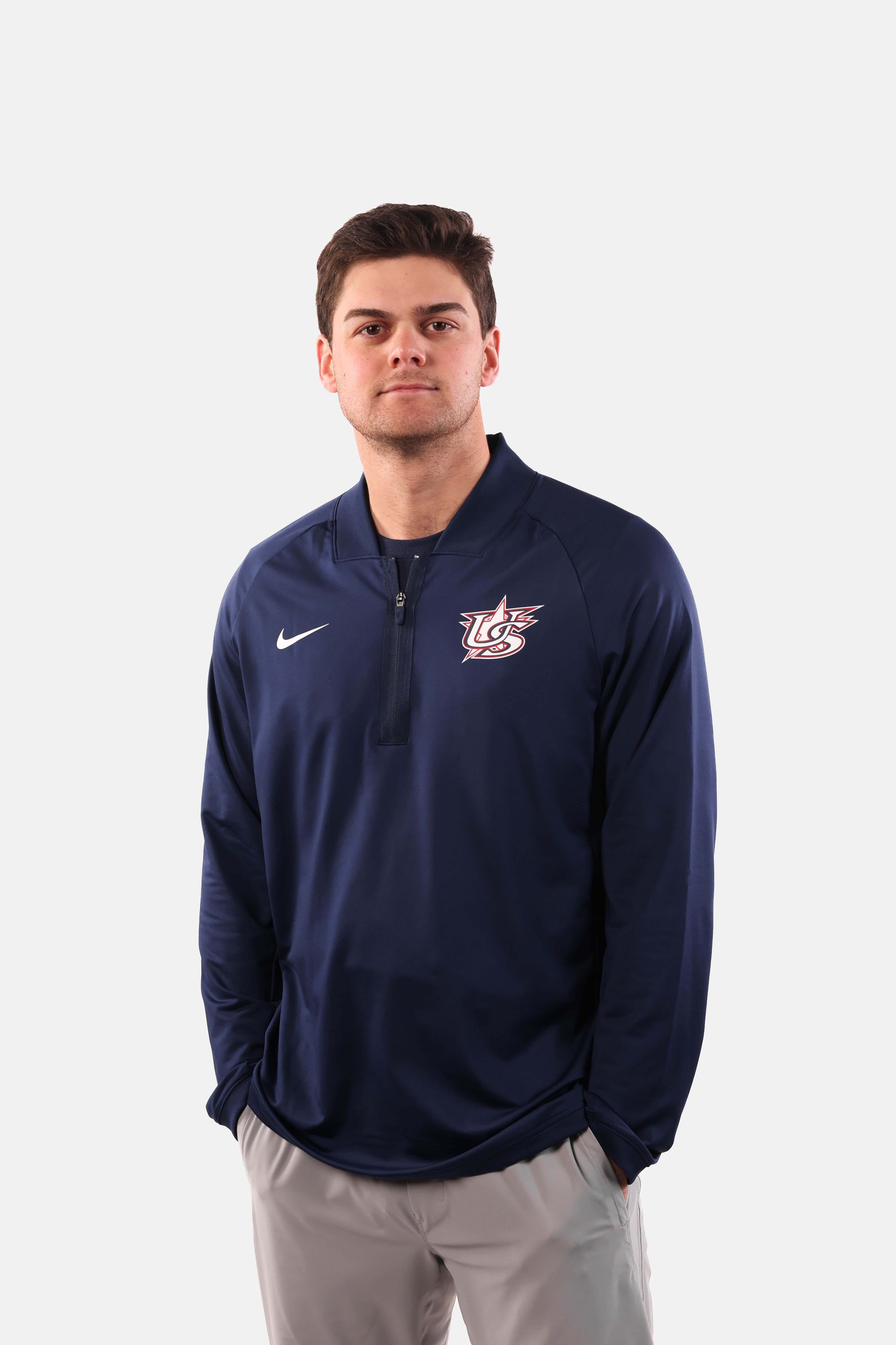 USA Baseball 2026 World Baseball Classic Victory Dri-FIT Half-Zip Pullover
