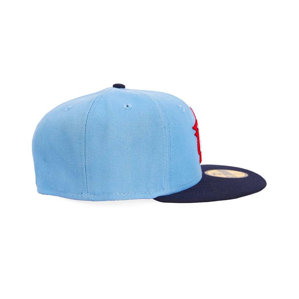 Light blue hats mlb sales