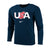 Classic Jersey Logo Navy Long Sleeve Legend Tee