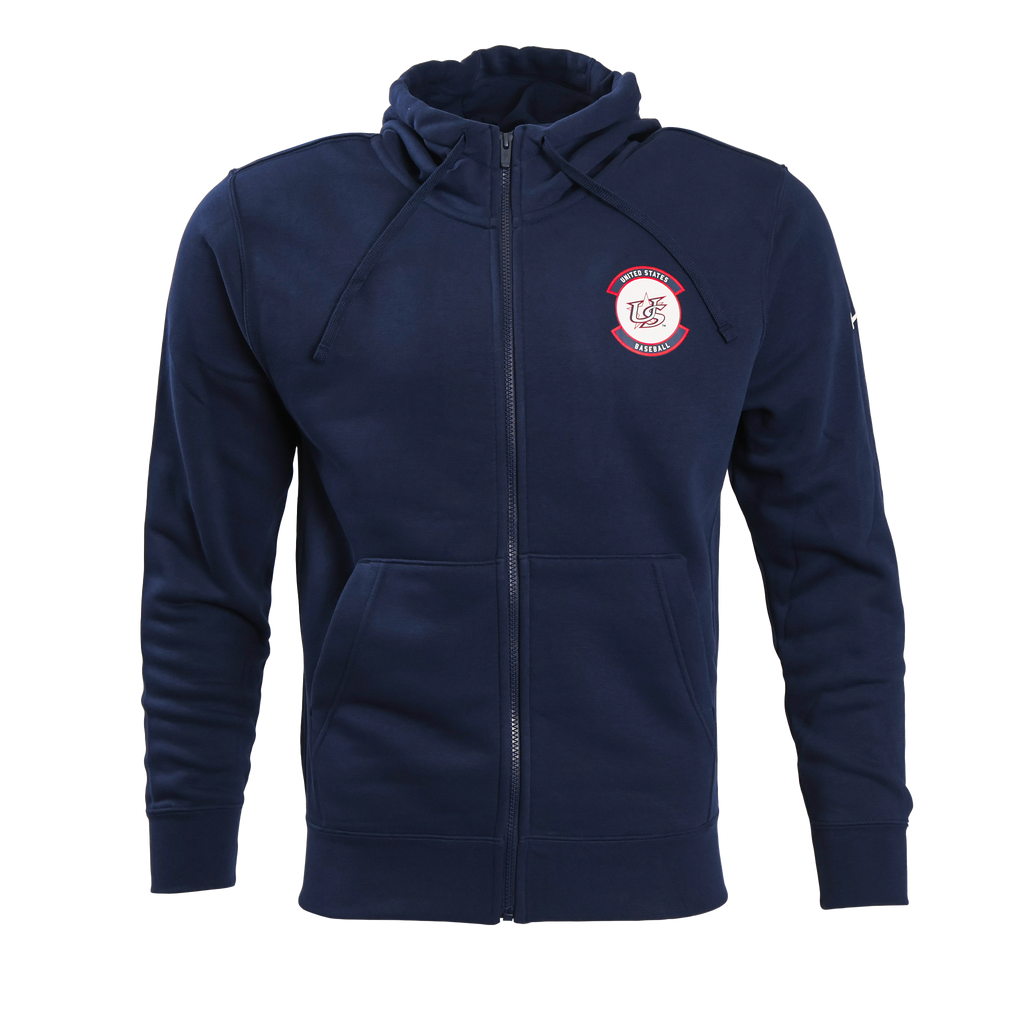 Club hoodie full zip hotsell