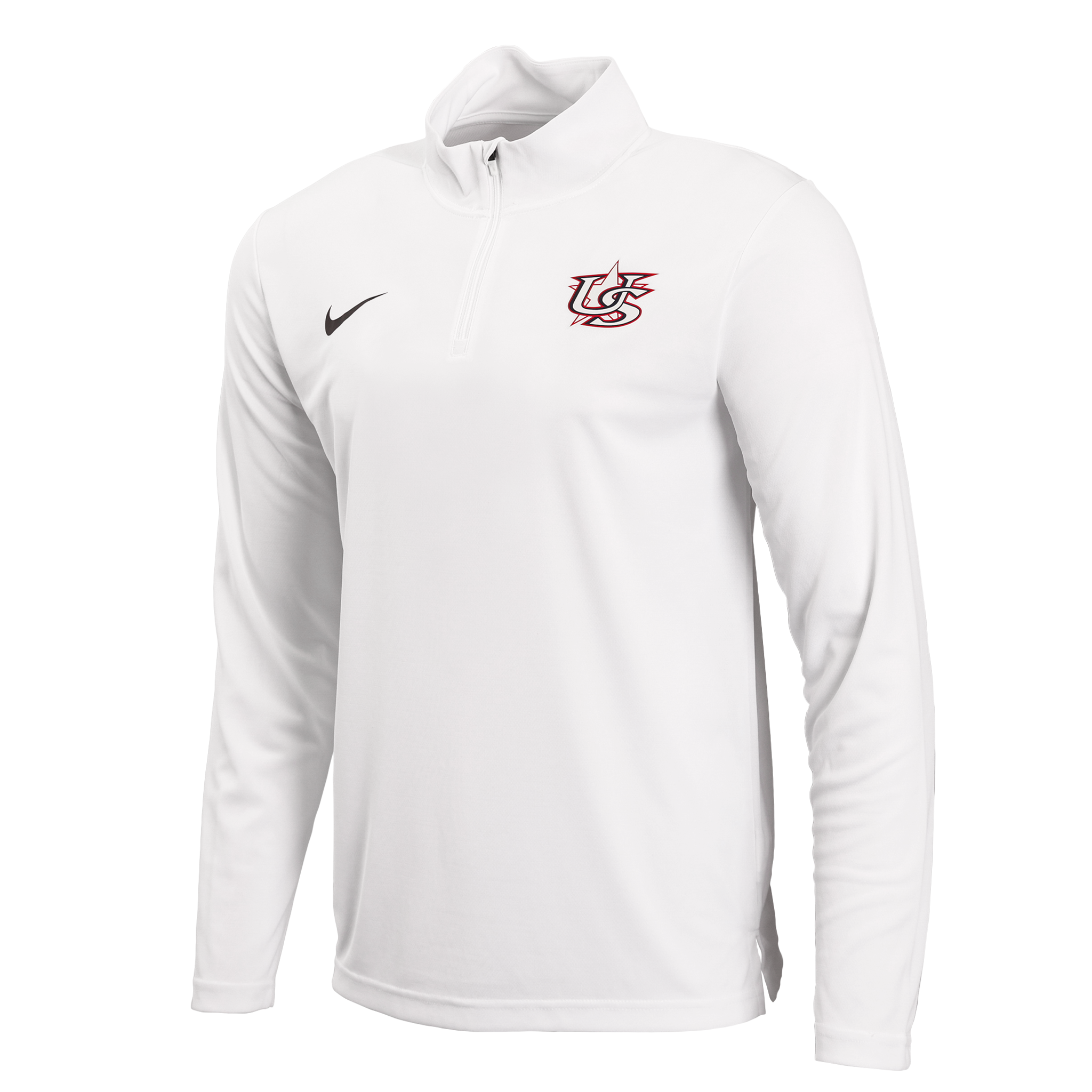 White Intensity 1 4 Zip Top USA Baseball Shop