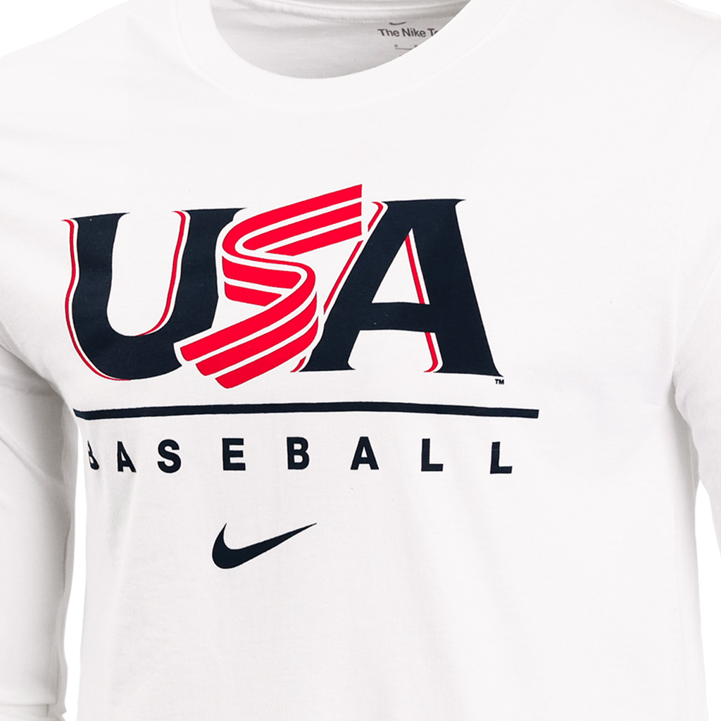 Nike core long sleeve top cotton tee