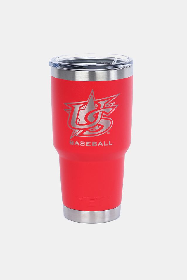 Yeti Red Rambler 30oz Mug
