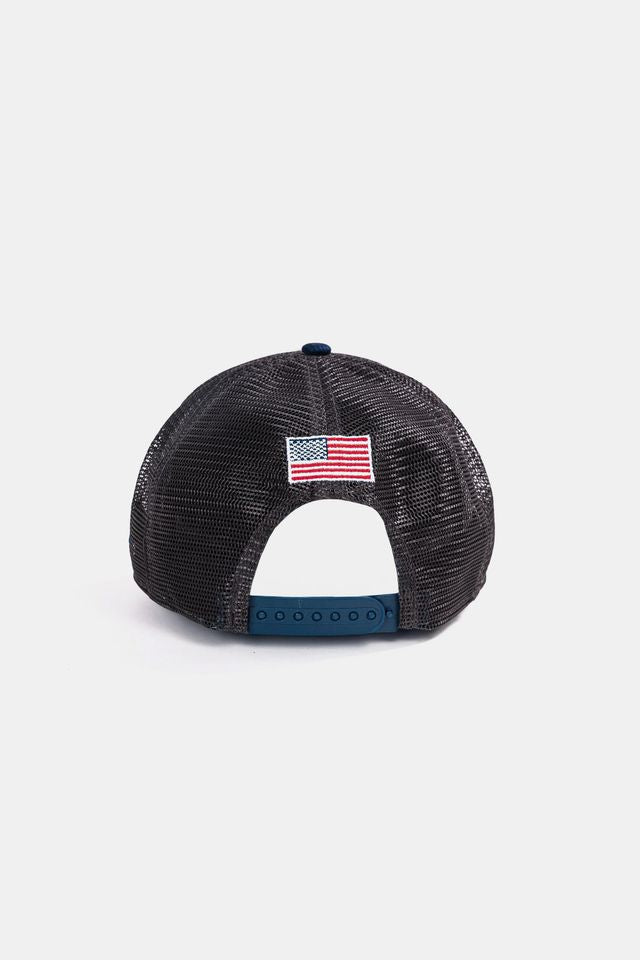 2025 Batting Practice Navy/Grey 9SEVENTY Trucker
