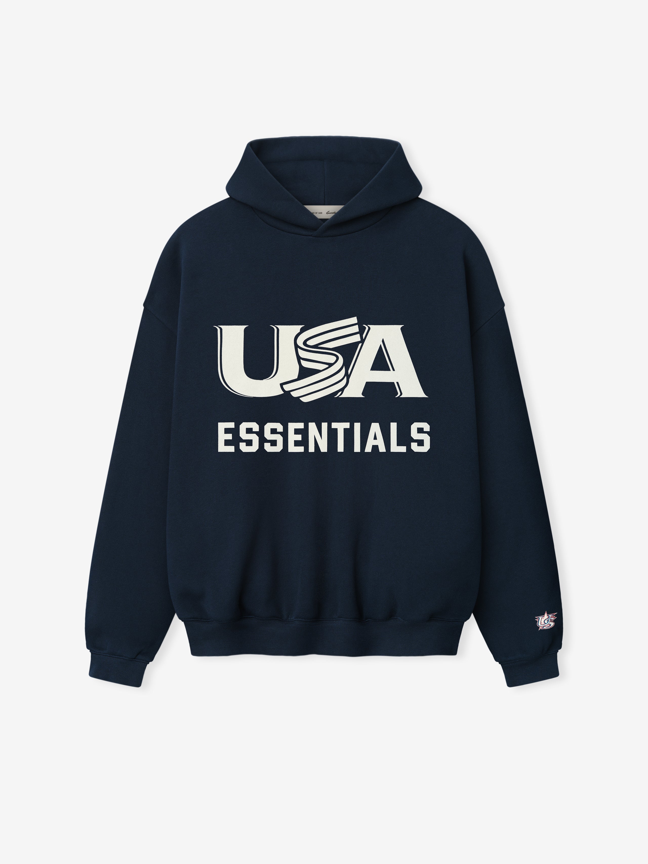 USA Baseball x Fear of God Essentials Sport Hoodie Dark Sapphire