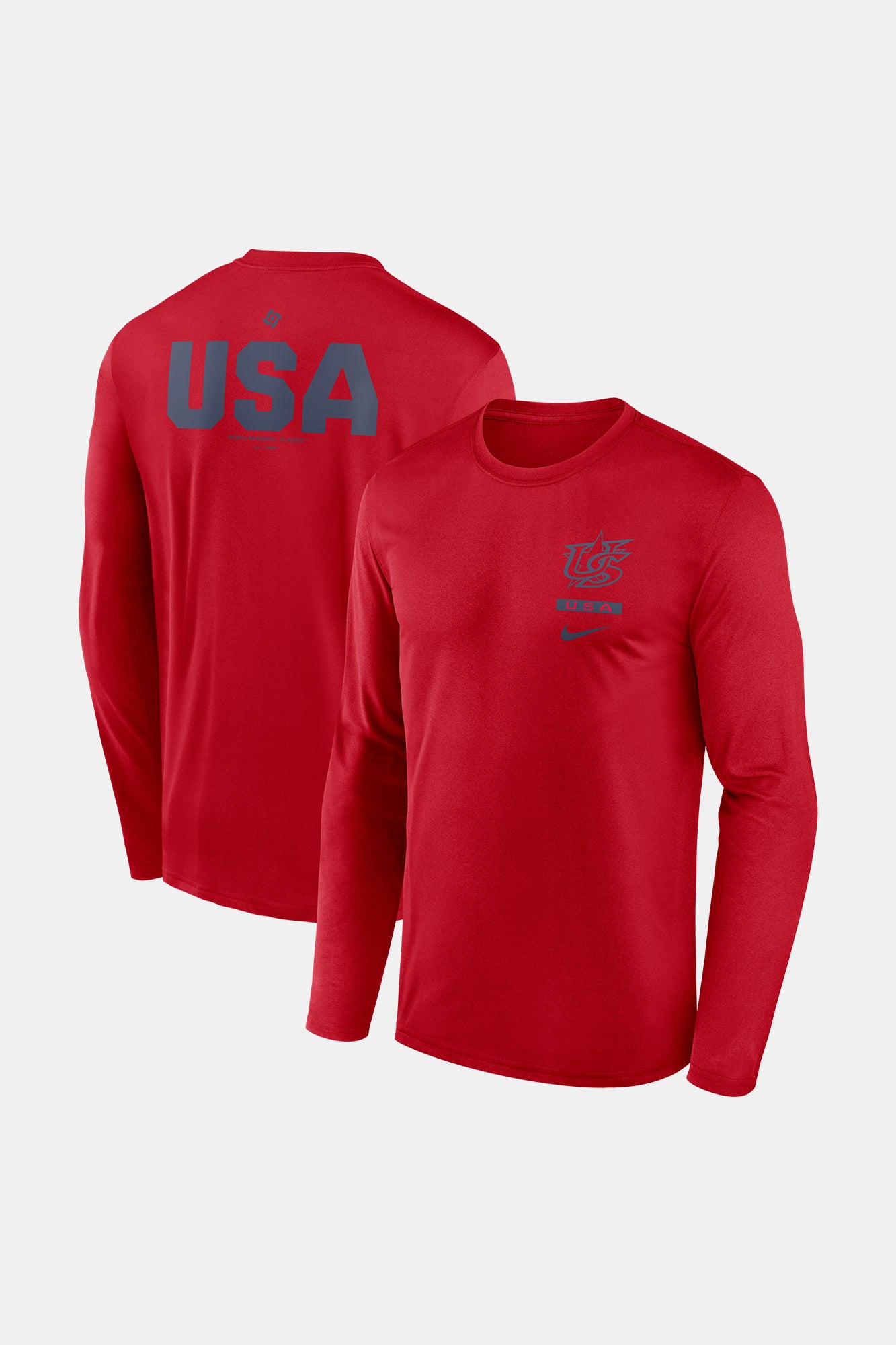 USA Baseball 2026 World Baseball Classic Legend Dri-FIT Long Sleeve T-
